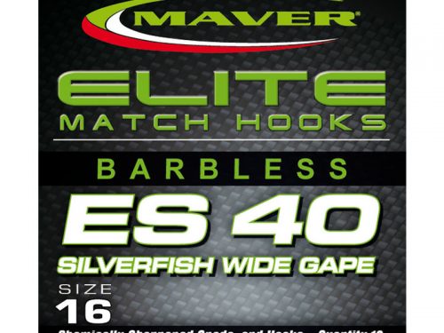 Maver Elite ES series hooks various patterns 3 packs minimum order 