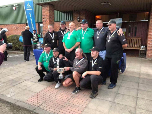 Maver Midlands pose with their hard earned silverware Maver Midlands pose with their hard earned silverware
