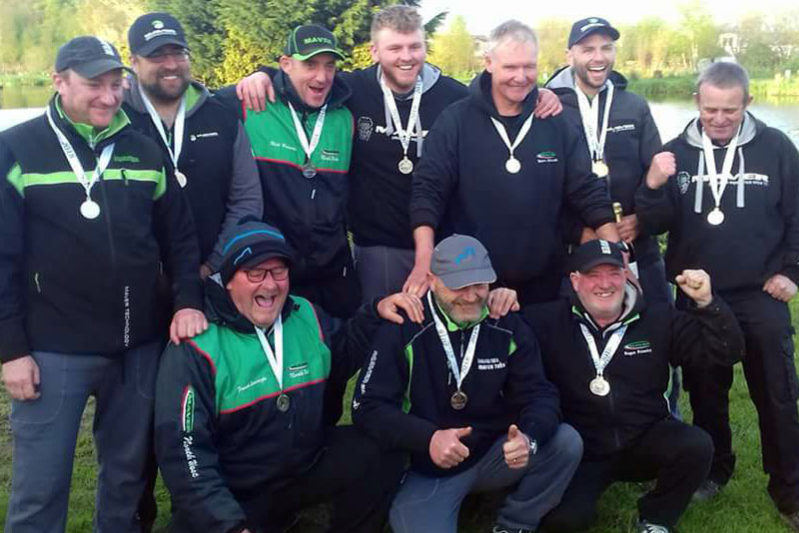 The Maver North West team celebrate their second place finish The Maver North West team celebrate their second place finish