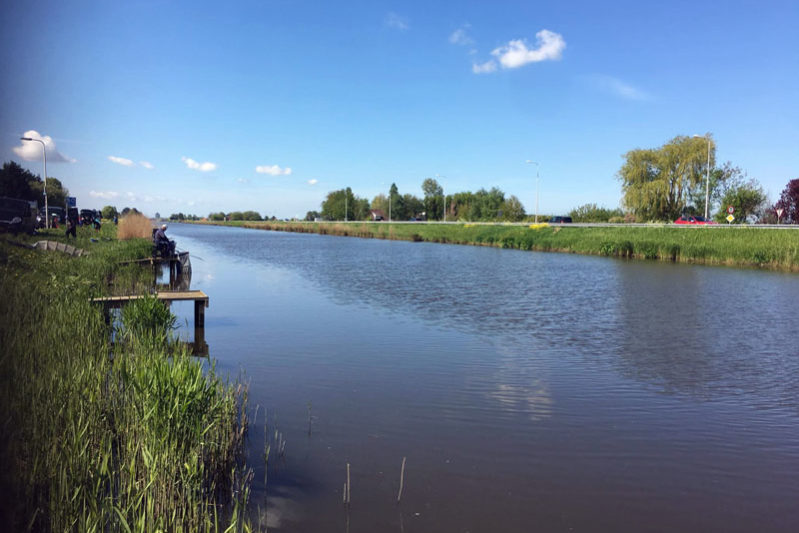 The Voorne Canal, Holland The Voorne Canal, Holland