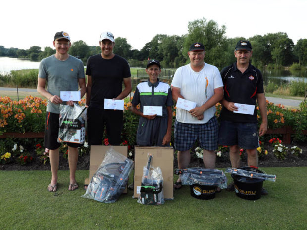 Andy Kinder wins the 3-day Guru festival at Barston Lakes for a second year running Andy Kinder wins the 3-day Guru festival at Barston Lakes for a second year running