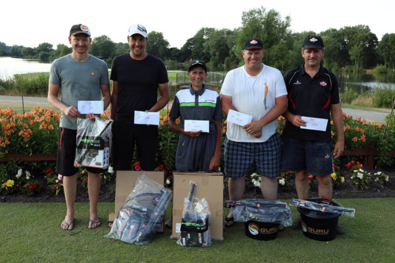 Andy Kinder wins the 3-day Guru festival at Barston Lakes for a second year running Andy Kinder wins the 3-day Guru festival at Barston Lakes for a second year running
