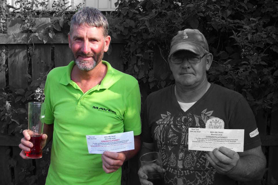 Eddie Bridon (left) qualifies for the 2018 Riverfest Final Eddie Bridon (left) qualifies for the 2018 Riverfest Final