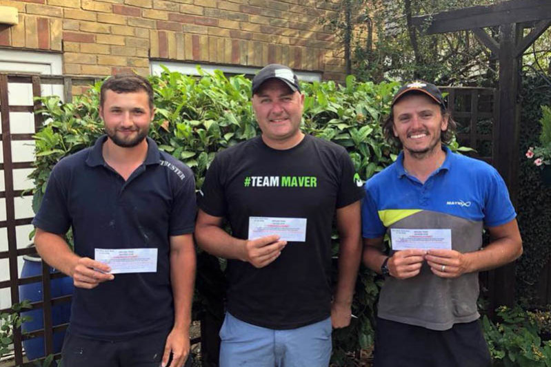 Lee Edwards (centre) qualifies for the 2018 RiverFest Final Lee Edwards (centre) qualifies for the 2018 RiverFest Final