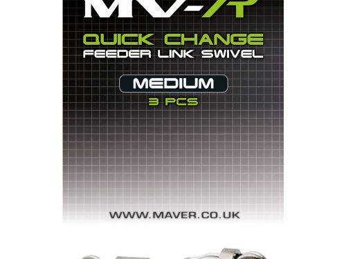 MVR quick change feeder link swivel