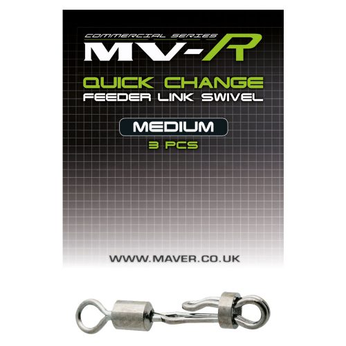MVR quick change feeder link swivel