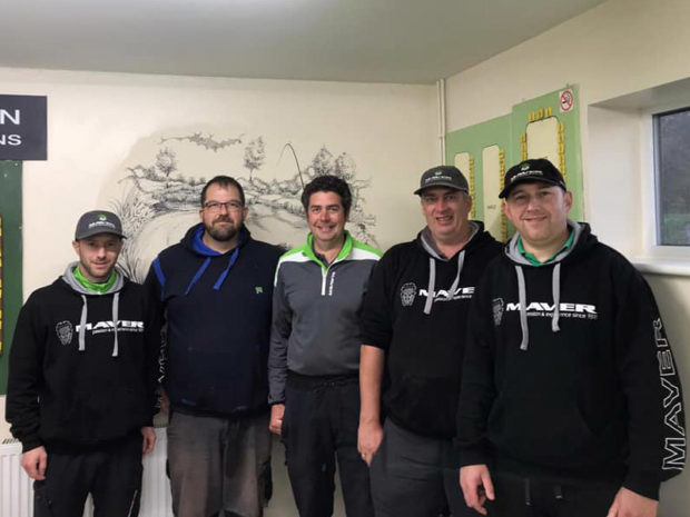 Maver Harescombe (blue) team (left to right): Rob Kerslake, Matt Hamilton, Jason Powell & Steve Brown Maver Harescombe (blue) team (left to right): Rob Kerslake, Matt Hamilton, Jason Powell & Steve Brown