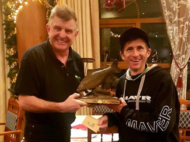 Andy Kinder wins the annual Barston Lakes Christmas event Andy Kinder wins the annual Barston Lakes Christmas event