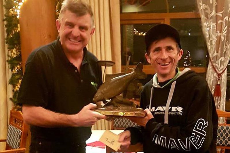 Andy Kinder wins the annual Barston Lakes Christmas event Andy Kinder wins the annual Barston Lakes Christmas event