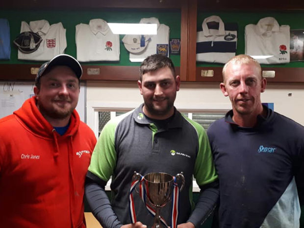 Matt Derry (centre) wins the 2019 Gloucester Canal Championship Matt Derry (centre) wins the 2019 Gloucester Canal Championship