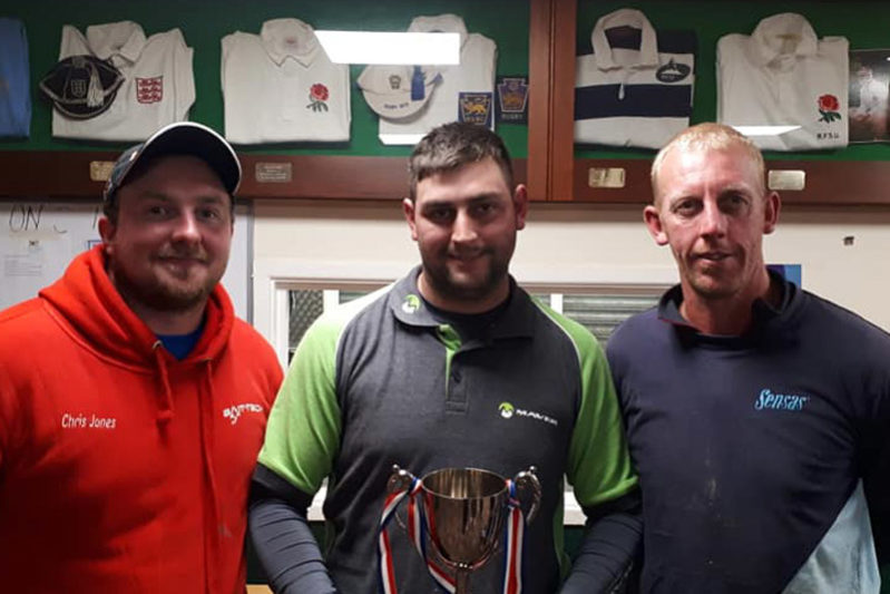 Matt Derry (centre) wins the 2019 Gloucester Canal Championship Matt Derry (centre) wins the 2019 Gloucester Canal Championship