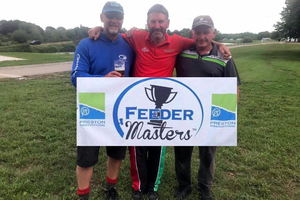 Edie Bridon (centre) qualifies for this years Feedermasters Final Edie Bridon (centre) qualifies for this years Feedermasters Final