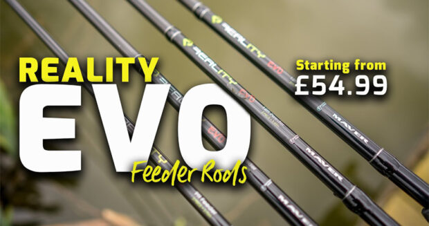 reality evo feeder rods