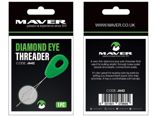 EURO Diamond Eye Pole Elastic Threader – 2 Metres, Coarse & Freshwater Fishing Tackle